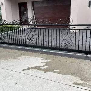 Custom automatic driveway gate